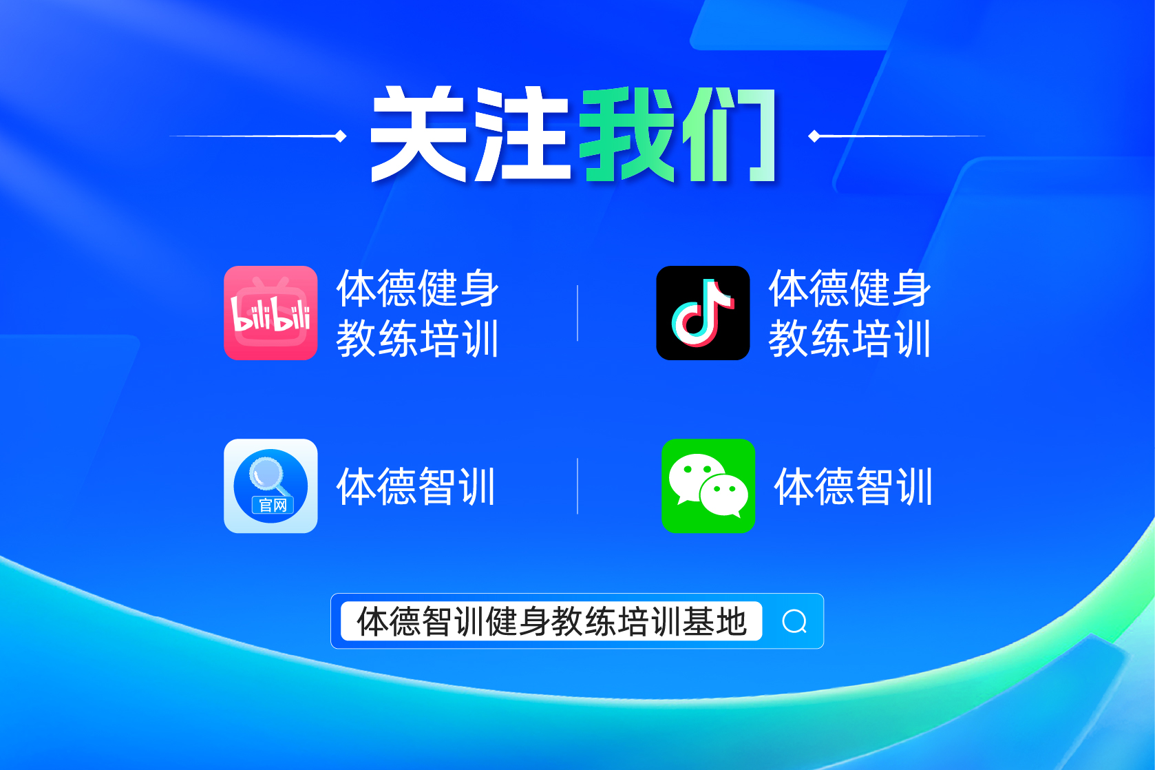 体德智训用3个月，系统打造高薪私教